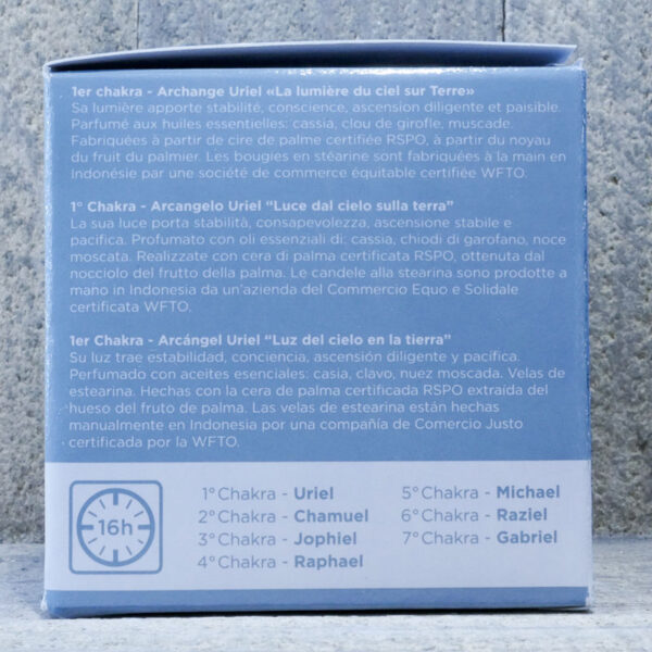 BOUGIE 1ER CHAKRA URIEL – Image 2