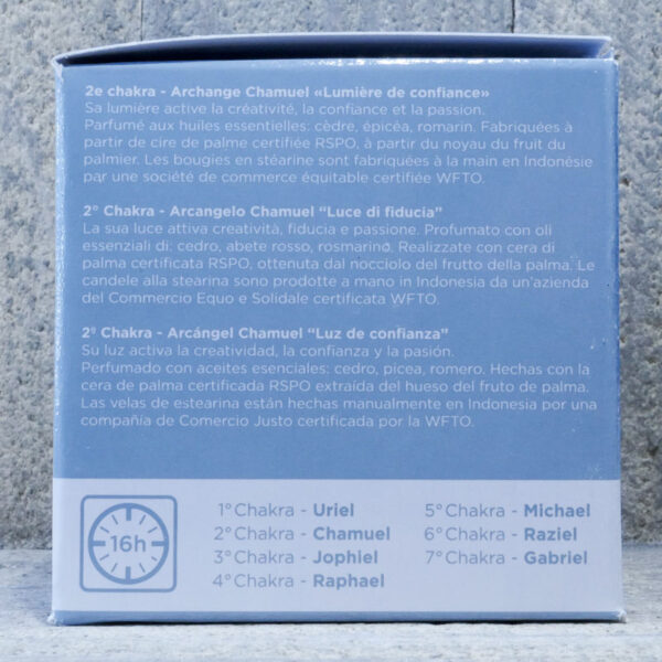 BOUGIE 2EME CHAKRA CHAMUEL – Image 2