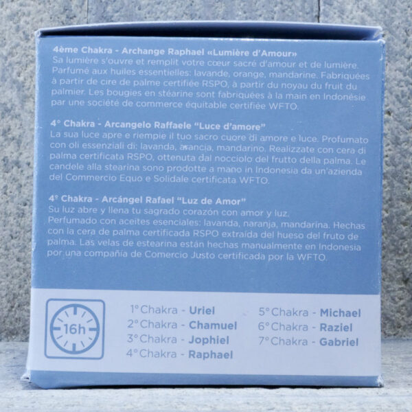 BOUGIE 4EME CHAKRA RAPHAEL – Image 2