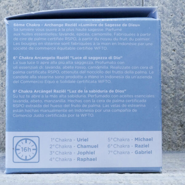 BOUGIE 6EME CHAKRA RAZIEL – Image 2
