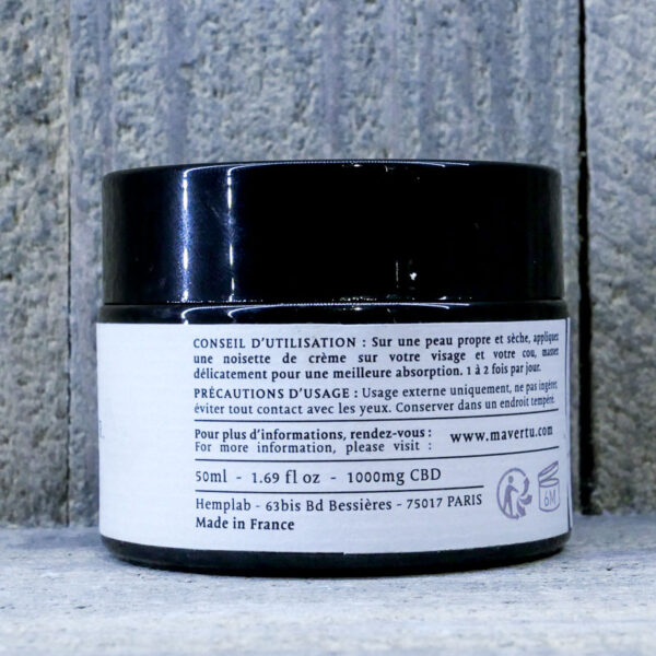 CBD CREME DE JOUR VERITE VERTU – Image 2