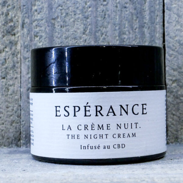 CBD CREME DE NUIT ESPERANCE VERTU