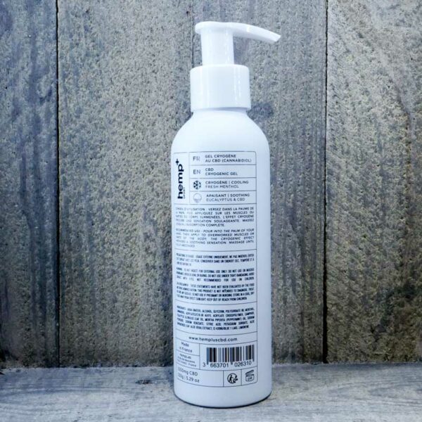 CDB GEL CRYOGENE HEMP+ SPORT – Image 2
