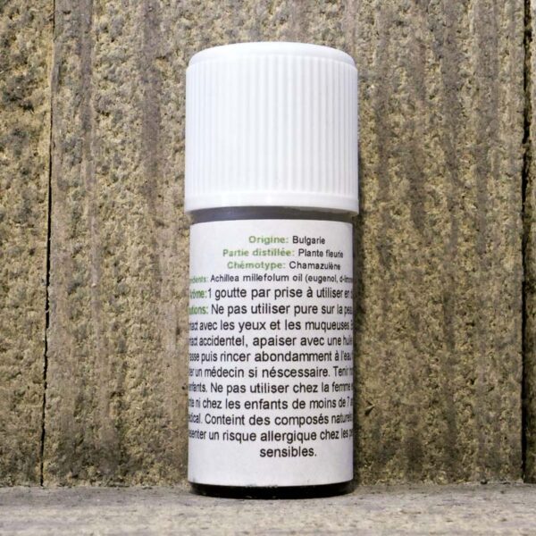 HUILE ESSENTIELLE ACHILLE MILLEFEUILLE 5ML FLACON – Image 2