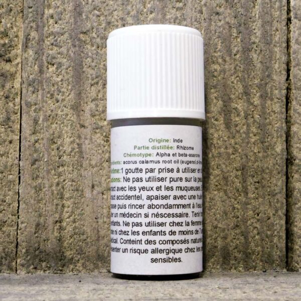 HUILE ESSENTIELLE ACORE 5ML FLACON – Image 2