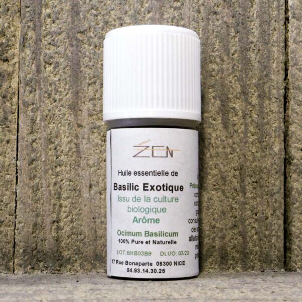 HUILE ESSENTIELLE BASILIC EXOTIQUE 10ML FLACON