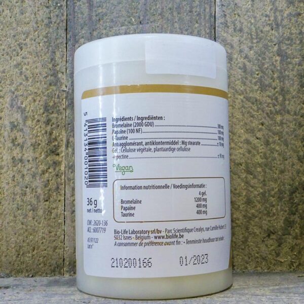 BE-LIFE BROMELASE 400 – Image 3