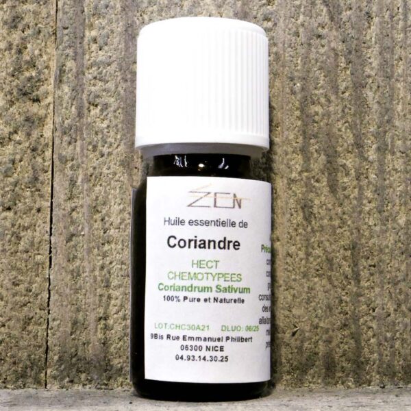 HUILE ESSENTIELLE CORIANDRE 10ML FLACON