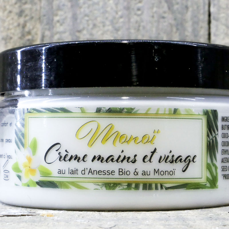 CREME MAIN ET VISAGE LAIT ANESSE ET MONOI