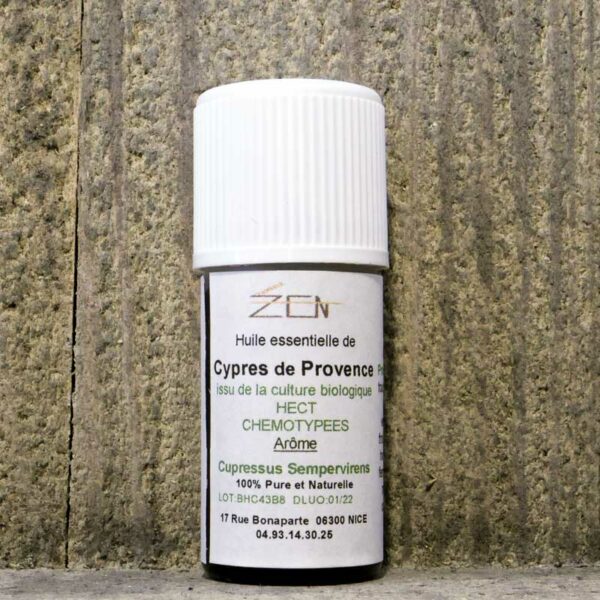 HUILE ESSENTIELLE CYPRES DE PROVENCE 5ML FLACON