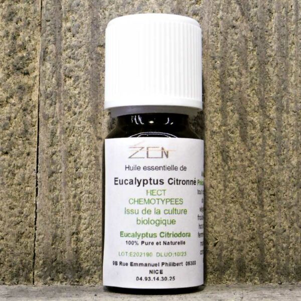 HUILE ESSENTIELLE EUCALYPTUS CITRONNE 10ML FLACON