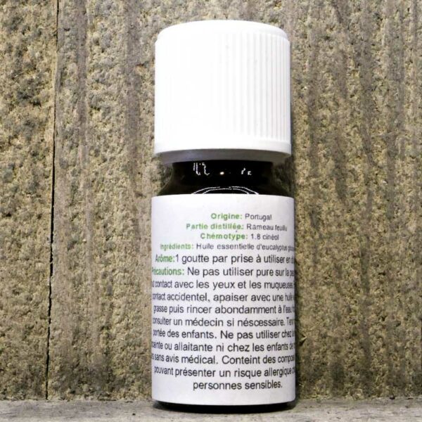 HUILE ESSENTIELLE EUCALYPTUS GLOBULEUX 10ML FLACON – Image 2