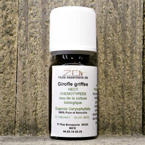 HUILE ESSENTIELLE GIROFLE GRIFFES