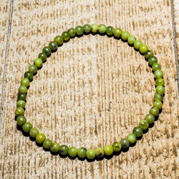 BRACELET JADE NEPHRITE 4MM
