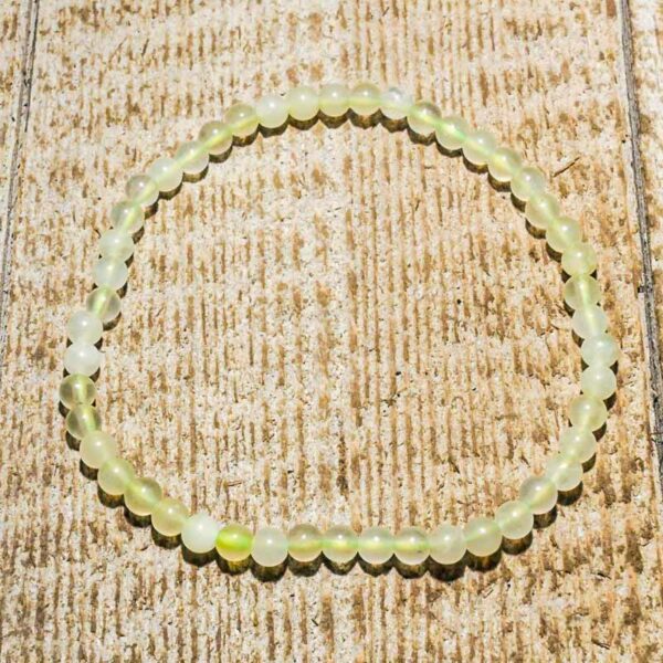 BRACELET JADE DE CHINE SERPENTINE 4MM