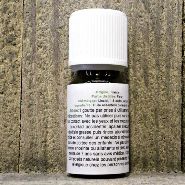 HUILE ESSENTIELLE LAVANDE ASPIC 10ML FLACON – Image 2