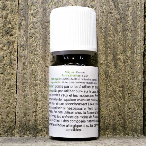 HUILE ESSENTIELLE LAVANDIN 10ML FLACON – Image 2