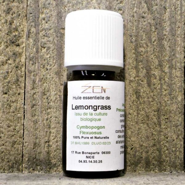 HUILE ESSENTIELLE LEMONGRASS 10ML FLACON