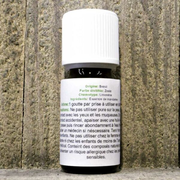 HUILE ESSENTIELLE MANDARINE VERTE 10ML FLACON – Image 2