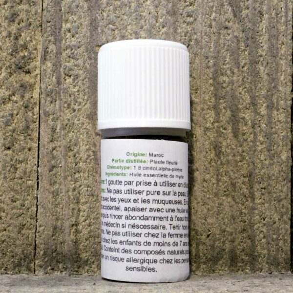 HUILE ESSENTIELLE MYRTE VERT 5ML FLACON – Image 2