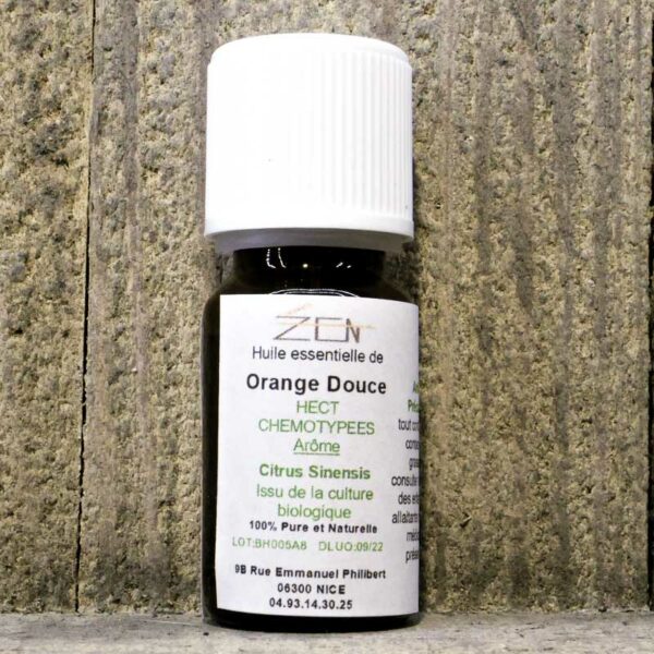 HUILE ESSENTIELLE ORANGE DOUCE 10ML FLACON