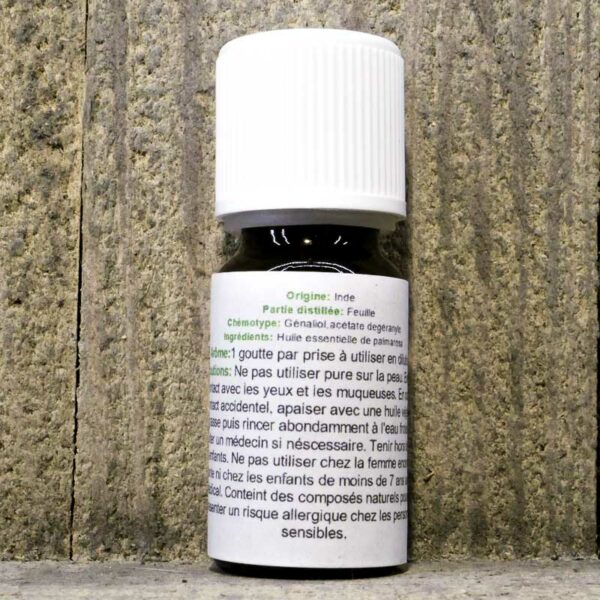 HUILE ESSENTIELLE PALMAROSA 10ML FLACON – Image 2