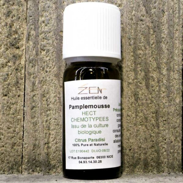 HUILE ESSENTIELLE PAMPLEMOUSSE 10ML FLACON
