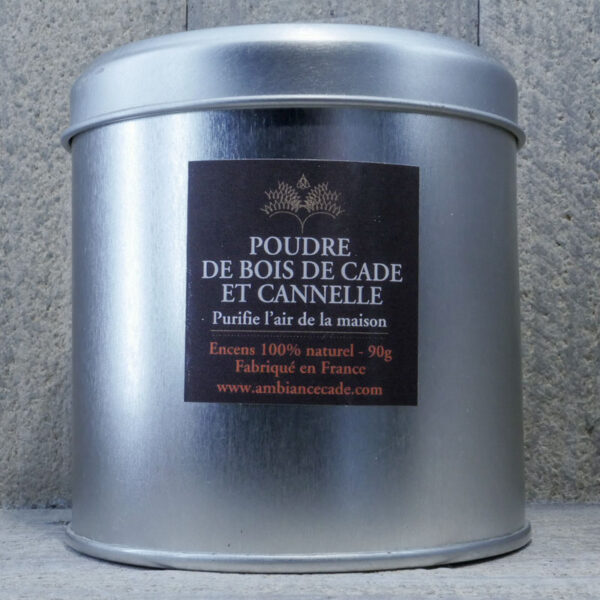 ENCENS POUDRE DE CADE CANELLE BOITE 90G