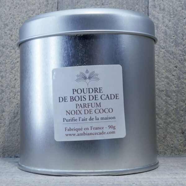 ENCENS POUDRE DE CADE NOIX DE COCO BOITE 90G