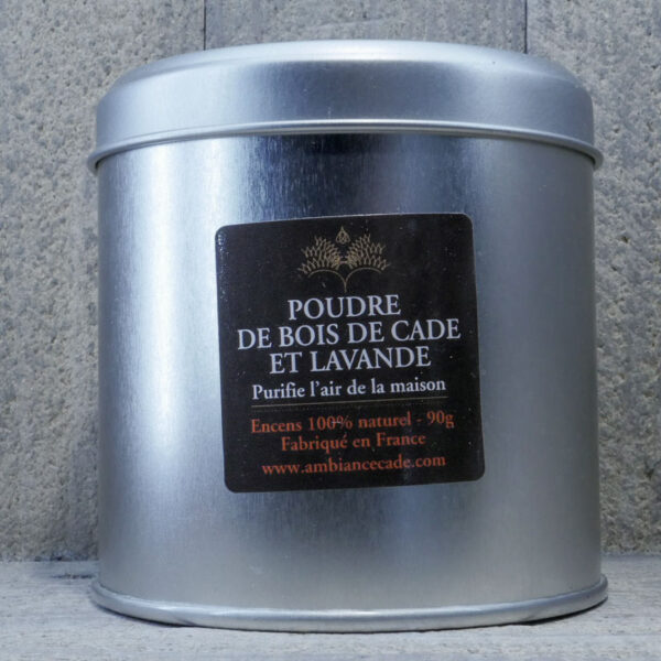 ENCENS POUDRE DE CADE LAVANDE BOITE 90G