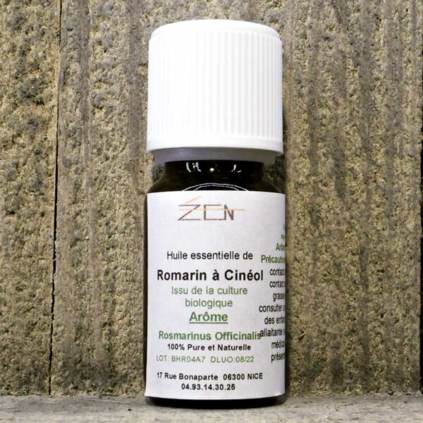 HUILE ESSENTIELLE ROMARIN A CINEOL 10ML FLACON