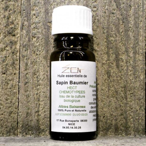 HUILE ESSENTIELLE SAPIN BAUMIER 10ML  FLACON