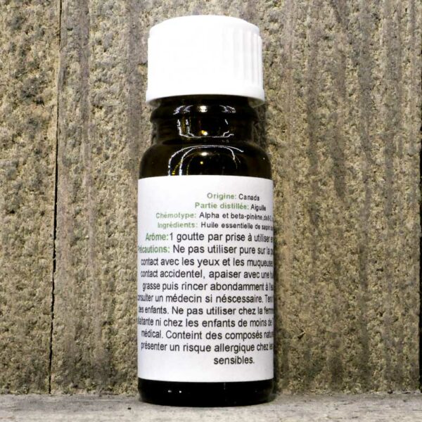 HUILE ESSENTIELLE SAPIN BAUMIER 10ML  FLACON – Image 2