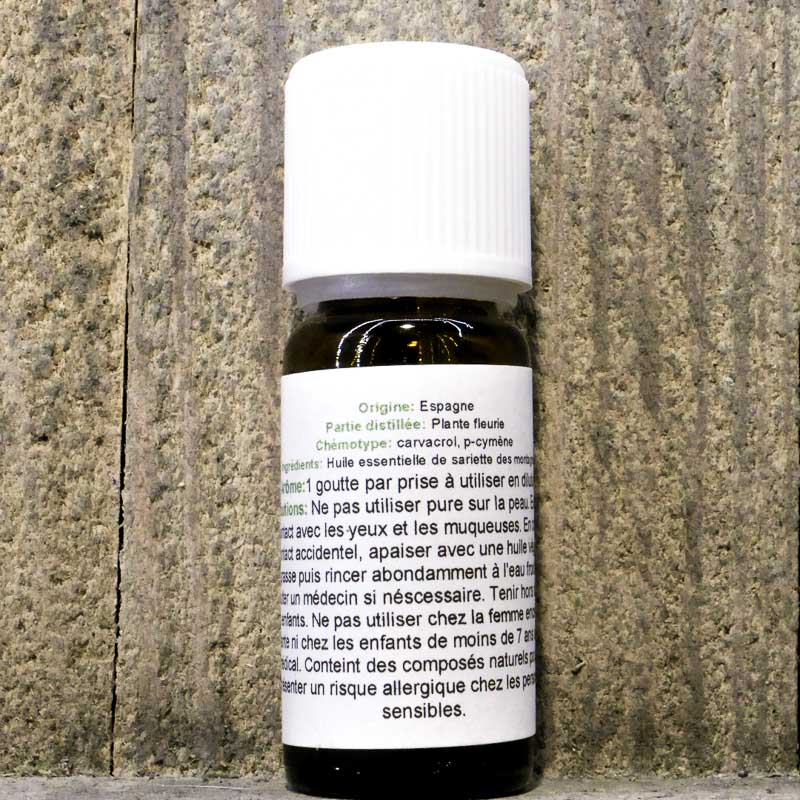 HUILE ESSENTIELLE SARIETTES DES MONTAGNE 10ML FLACON – Image 2