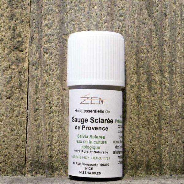HUILE ESSENTIELLE SAUGE SCLAREE 5ML FLACON