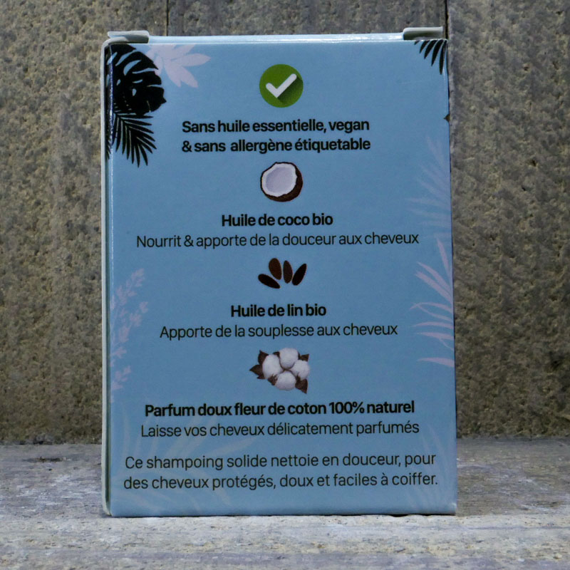 SHAMPOING SOLIDE CHEVEUX NORMAUX AUMYANA 74GR – Image 2