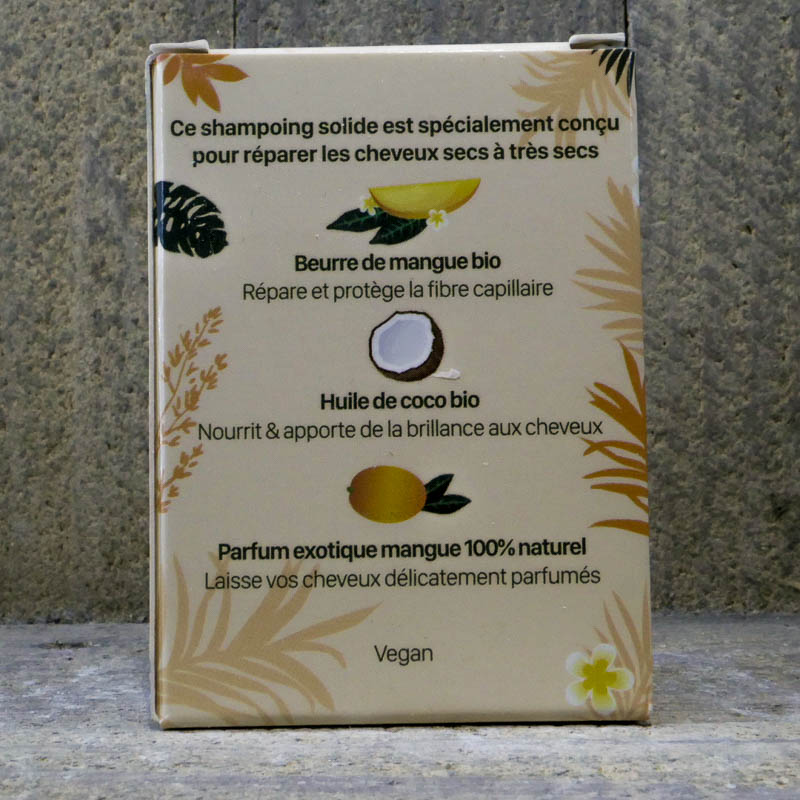 SHAMPOING SOLIDE CHEVEUX SECS AUMYANA 74GR – Image 2