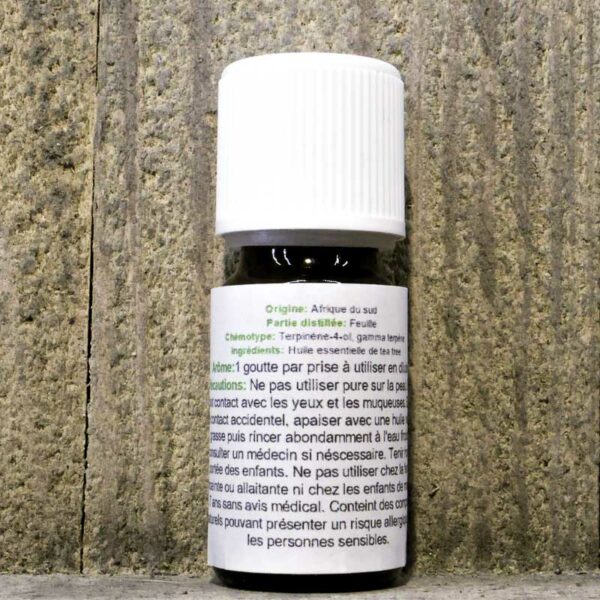 HUILE ESSENTIELLE TEA TREE 10ML FLACON – Image 2