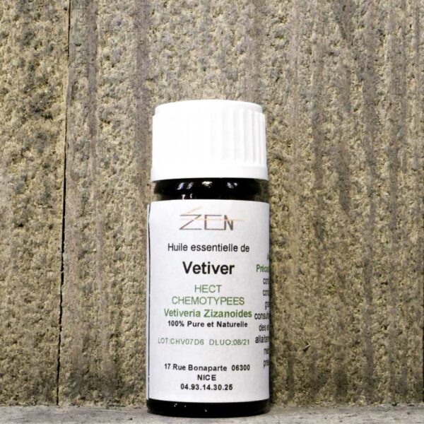 HUILE ESSENTIELLE VETIVER 5ML FLACON