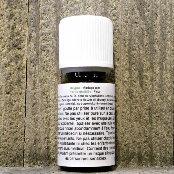HUILE ESSENTIELLE YLANG YLANG 10ML FLACON – Image 2