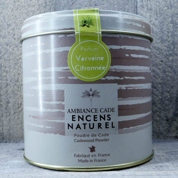 ENCENS NATUREL POUDRE DE CADE VERVEINE CITRONNEE 90GR