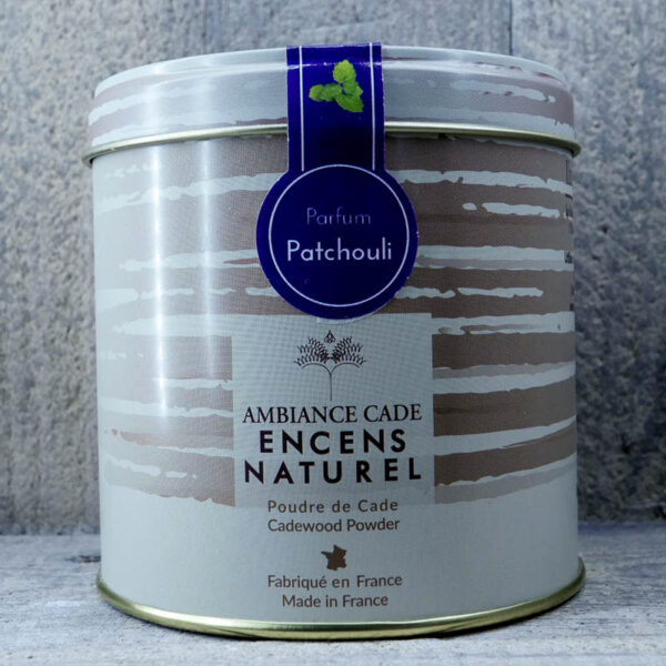 ENCENS NATUREL POUDRE DE CADE PATCHOULI 90GR