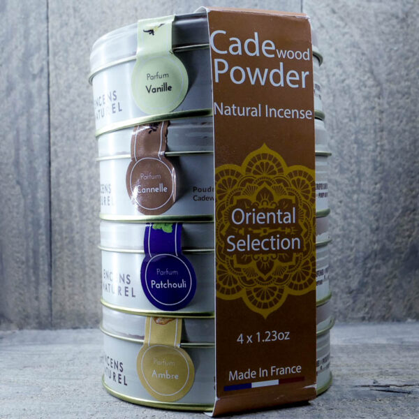 ENCENS NATUREL POUDRE DE CADE COFFRET- SELECTION ORIENTALE 4x35GR