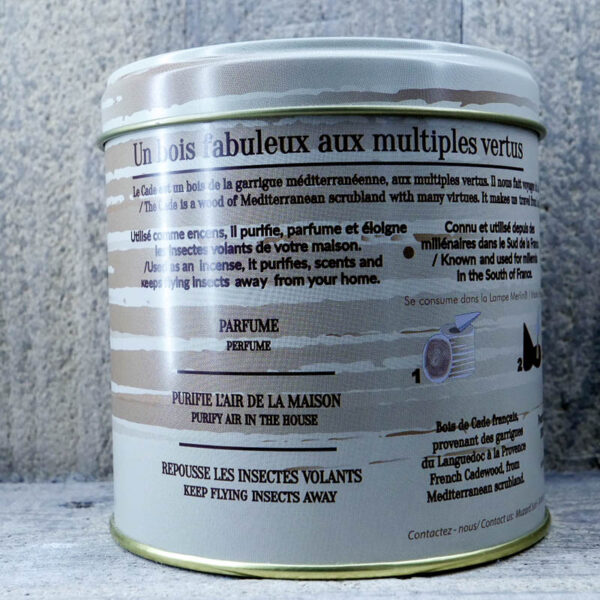 ENCENS NATUREL POUDRE DE CADE CARAMEL BEURRE SALE 90GR – Image 2