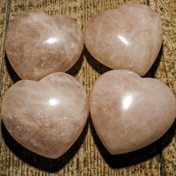 PIERRE COEUR QUARTZ ROSE GRAND MODELE