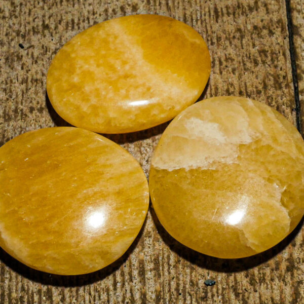 GALET CALCITE JAUNE