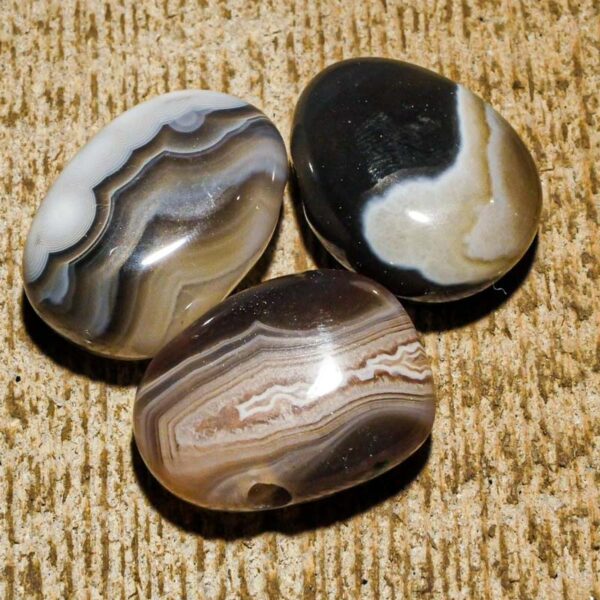 PIERRE PERCEE AGATE DU BOSWANA