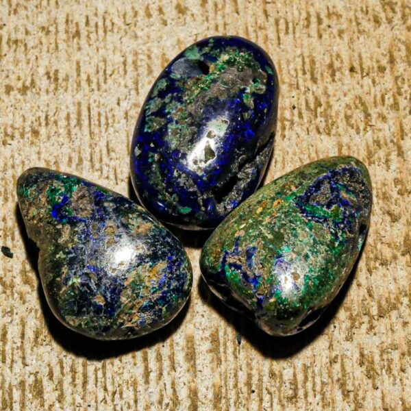 PIERRE PERCEE AZURITE MALACHITE