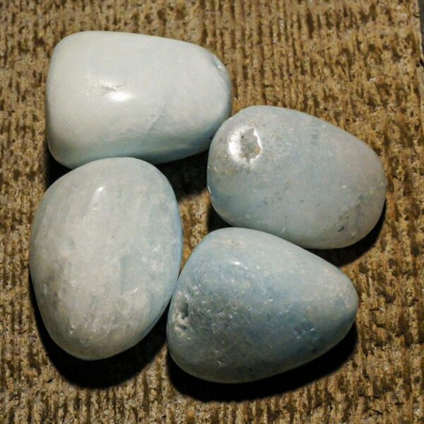 PIERRE ROULEE ARAGONITE BLEU