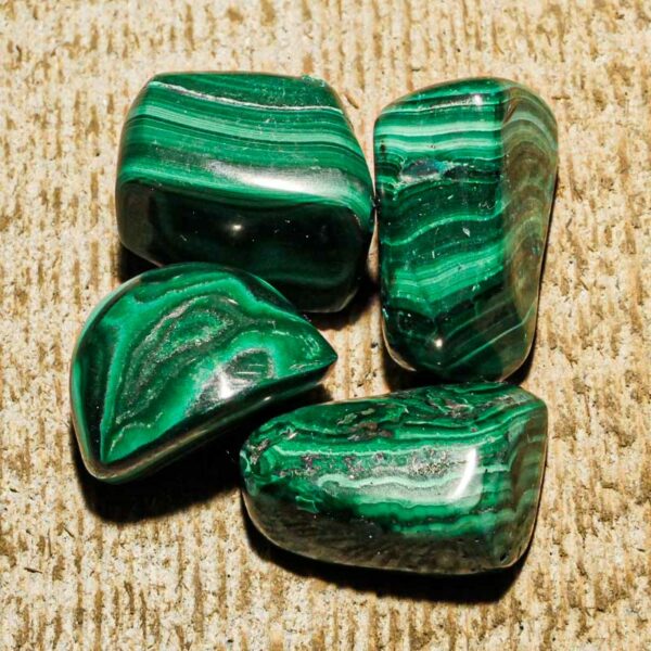 PIERRE ROULEE MALACHITE
